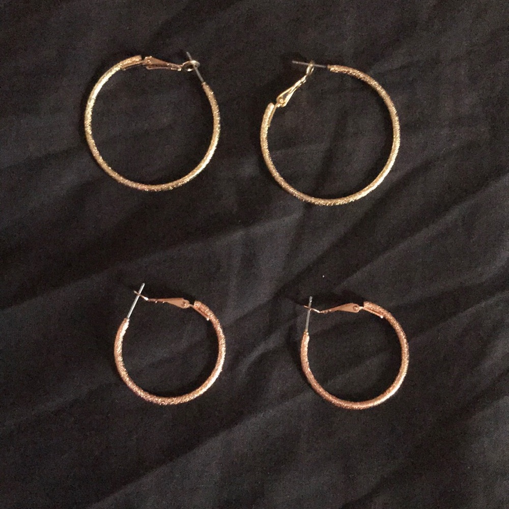 Hoop earrings